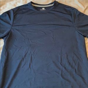 Plain Navy T-Shirt Dri-Fit material Men’s Medium